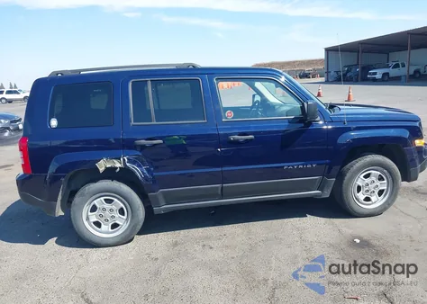 2014 Jeep Patriot Sport z USA, uszkodzony, nr VIN 1C4NJPBB8ED754029